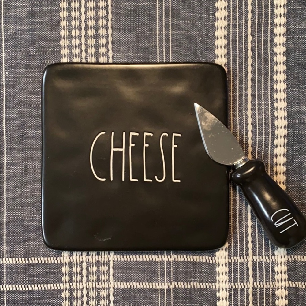 Rae Dunn Cheese Plate Set